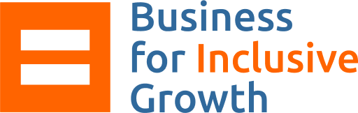 Business for inclusive growth logo
